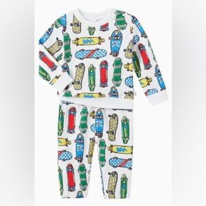 Stella McCartney Kids Skateboard Print Set
